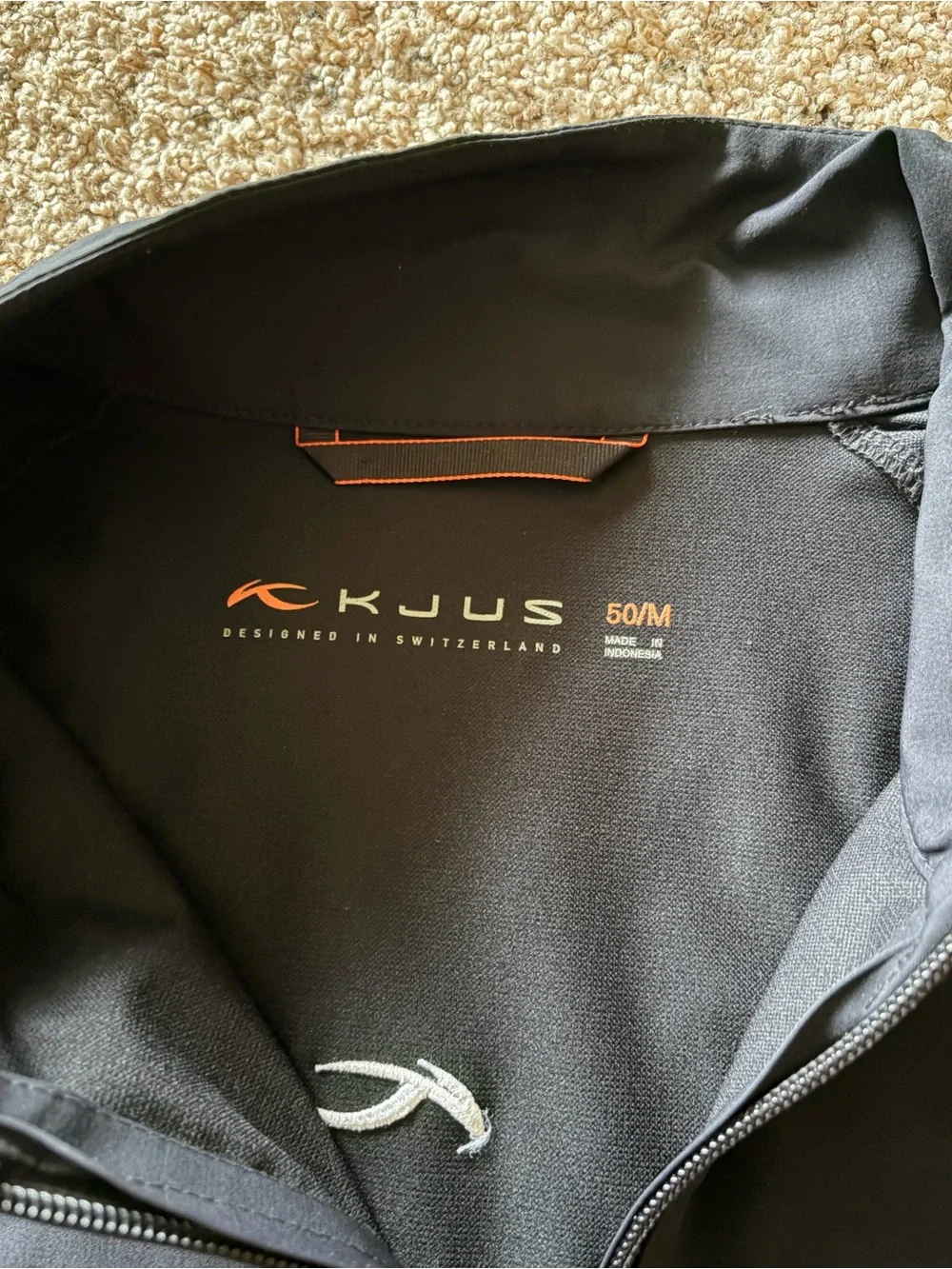Men's Lightweight Black Zip-Up Shirt Jacket